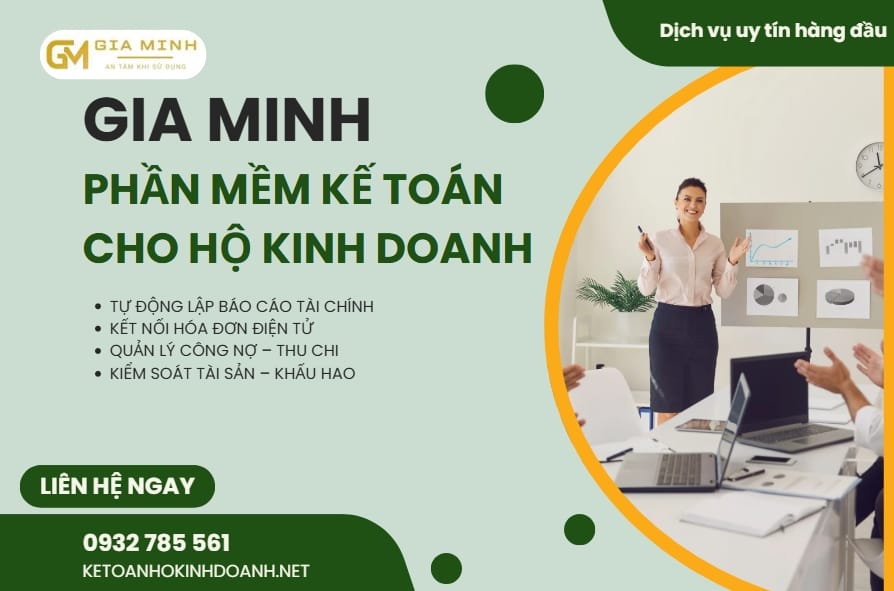 Giao diện phần mềm MISA hộ kinh doanh cửa hàng đặc sản vùng miền tại Hà Nội