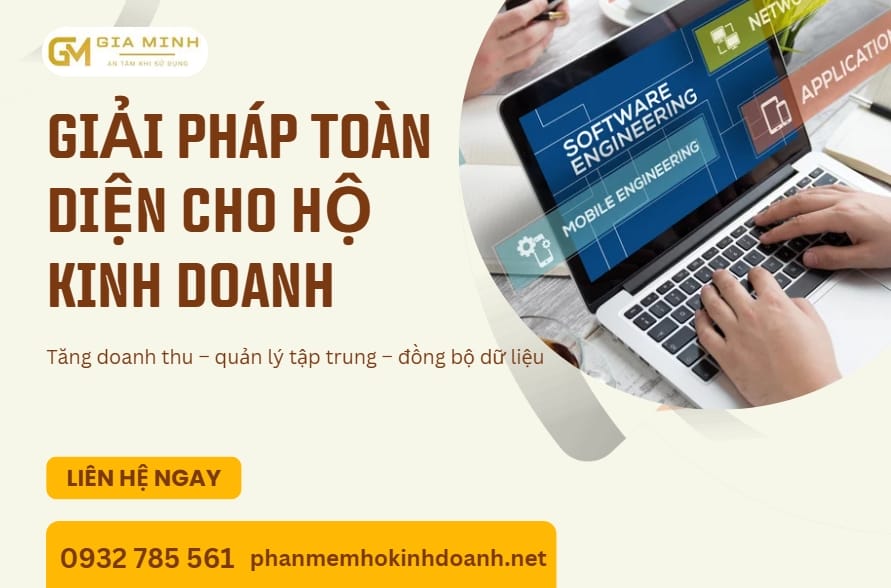 Giao diện phần mềm MISA cho hộ kinh doanh nhà hàng tại Hà Nội quản lý doanh thu chuyên nghiệp