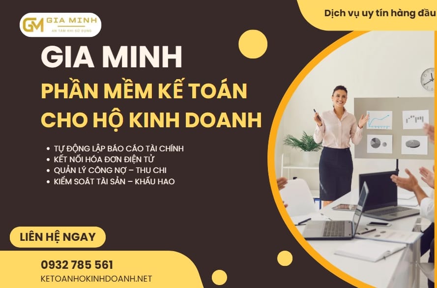 Phần mềm MISA hộ kinh doanh trung tâm tin học nhỏ tại Hà Nội