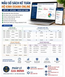 Mẫu sổ sách kế toán hộ kinh doanh online