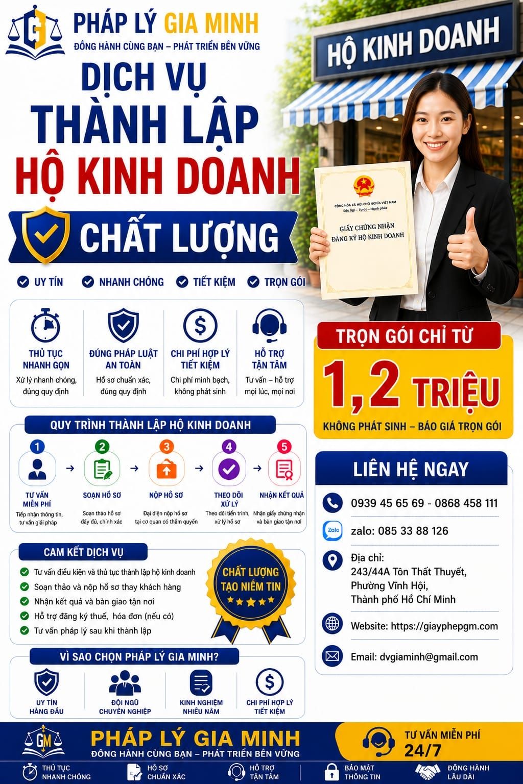Thành lập hộ kinh doanh cá thể tại Trà Vinh