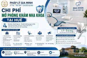 Chi phí mở phòng khám nha khoa tại Huế