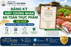 Đăng ký giấy chứng nhận an toàn thực phẩm tại Huế