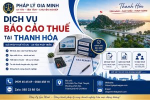 Dịch Vụ Báo Cáo Thuế Tại Thanh Hóa