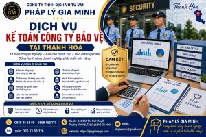 Dịch Vụ Kế Toán Công Ty Bảo Vệ Tại Thanh Hóa