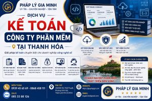 Dịch Vụ Kế Toán Công Ty Phần Mềm Tại Thanh Hóa