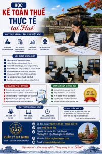 Học kế toán thuế thực tế tại Huế