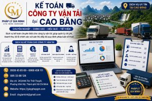 Kế toán công ty vận tải tại Cao Bằng