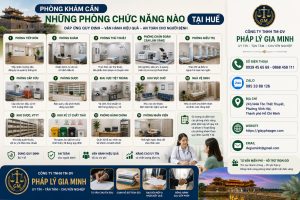 Phòng khám cần những phòng chức năng nào tại Huế