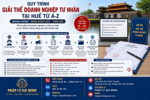 Quy trình giải thể doanh nghiệp tư nhân tại Huế từ A-Z