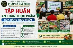 Tập huấn ATTP cửa hàng thực phẩm
