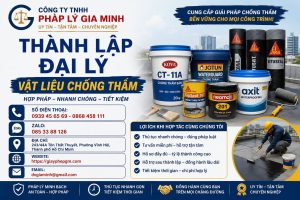 Thành Lập Đại Lý Vật Liệu Chống Thấm