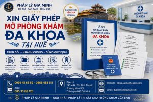 Xin giấy phép mở phòng khám đa khoa tại Huế
