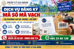 Dịch vụ đăng ký mã số mã vạch tại phường Hai Bà Trưng Hà Nội